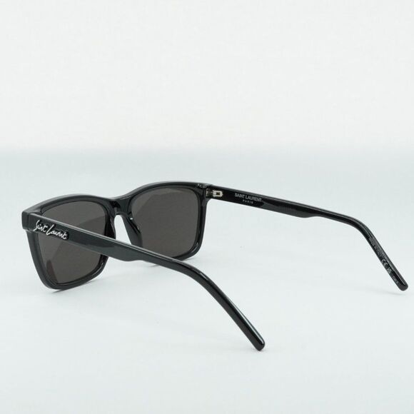 💯 NEW SAINT LAURENT SL318 001 BLACK GREY SUNGLASSES - Picture 11 of 12